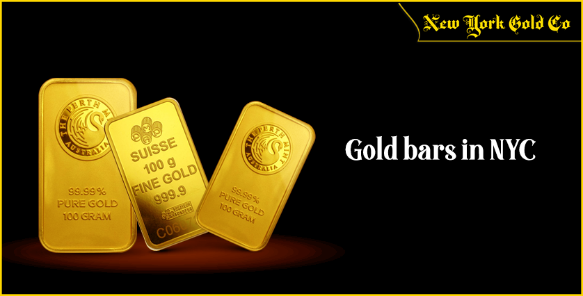 Gold bars in NYC