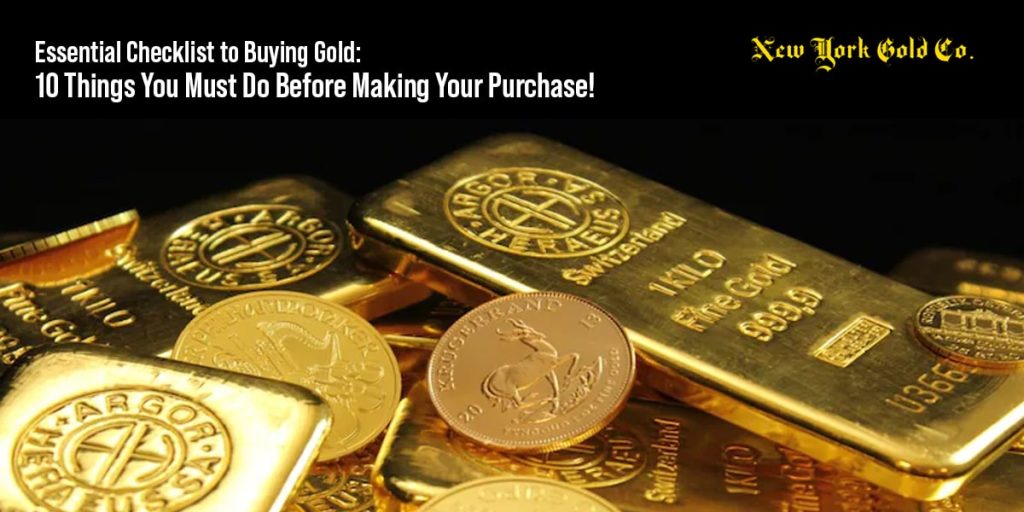 Buying gold