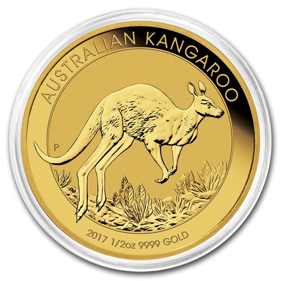 1/2 Oz Gold Coin Australian Gold Kangaroo (BU) - Image 2