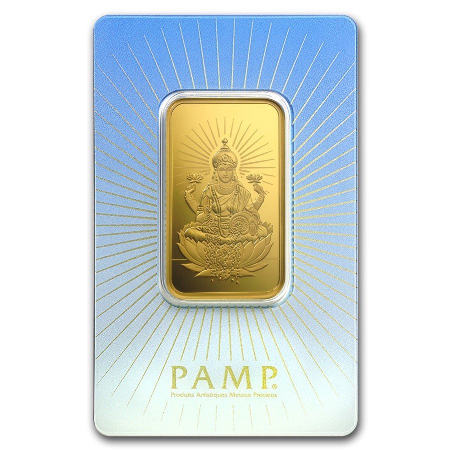 1 Oz Gold Bar - PAMP Suisse Religious Series (Lakshmi) - Image 3