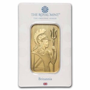1 Oz Gold Bar - The Royal Mint Britannia (In Assay)
