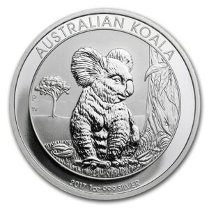 1 Oz Silver Coin Australian Silver Koala (BU)