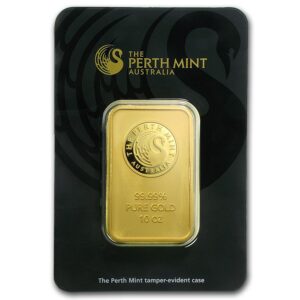 10 Oz Gold Bar - Perth Mint (In Assay)