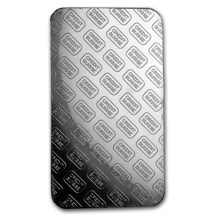 10 Oz Platinum Bar - Credit Suisse (In Assay) - Image 2