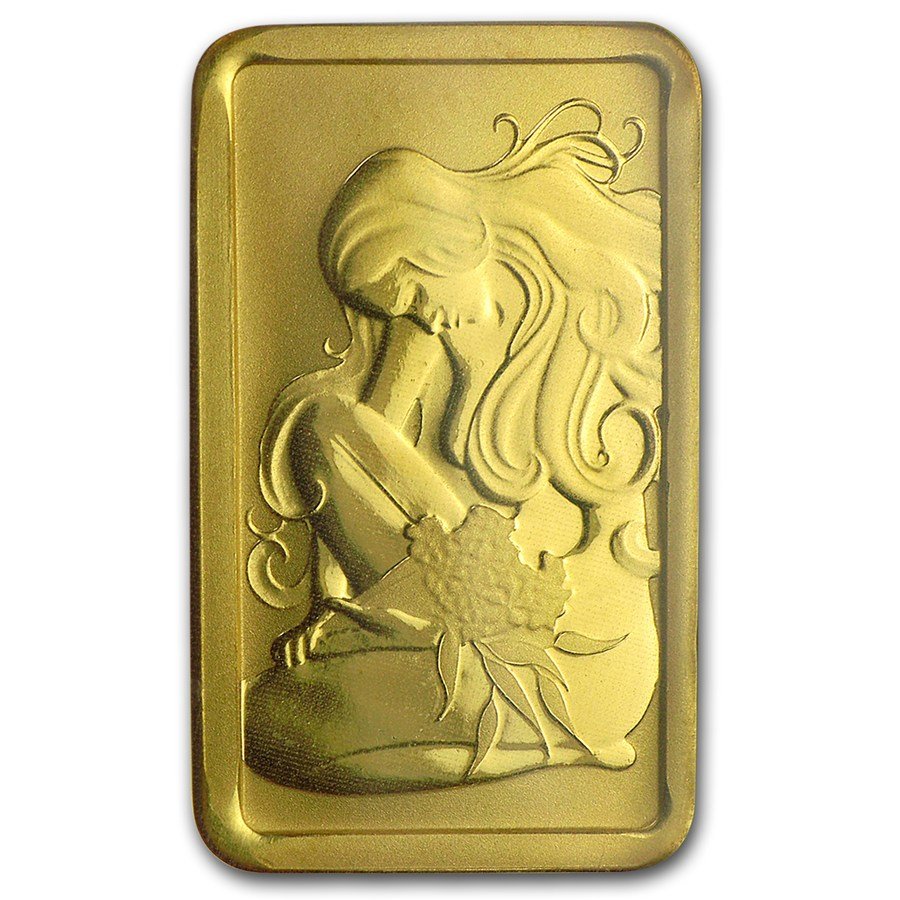 5 Gram Gold Bar - Perth Mint Oriana Design (In Assay) - Image 3