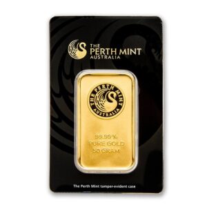 50 Gram Gold Bar - Perth Mint (In Assay)
