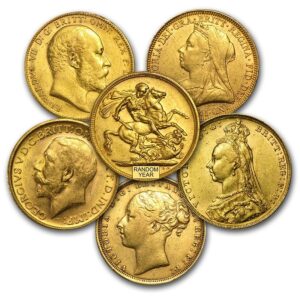 7.32 Gram Gold Coin British Sovereign (Varied Year)