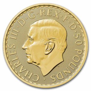 1/2 Oz Gold Coin 2023 Great Britain Gold Britannia BU (King Charles III)