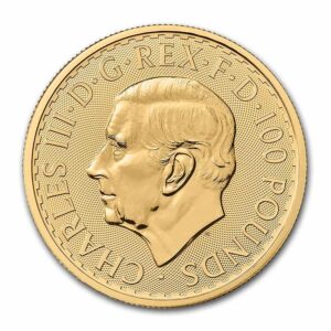 1 Oz Gold Coin 2023 Great Britain Gold Britannia BU (King Charles III)