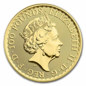 1 Oz Gold Coin 2023 Great Britain Gold Britannia BU (Queen Elizabeth II)