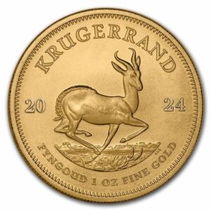 1 Oz Gold Coin 2024 South African Gold Krugerrand (BU)