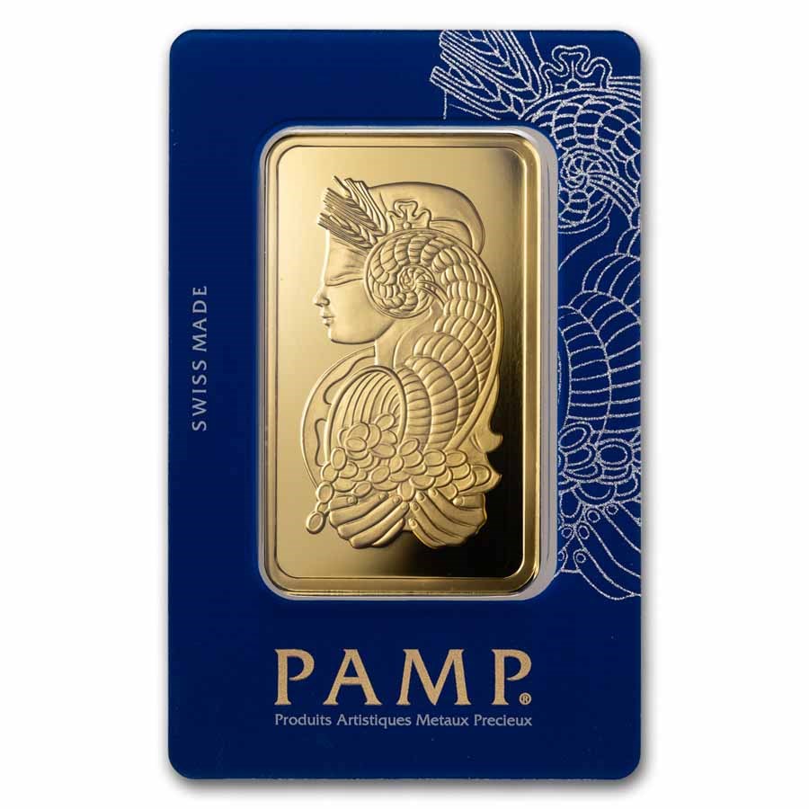 5 Tolas Gold Bar PAMP Suisse Lady Fortuna Veriscan .9999 Fine (In Assay)